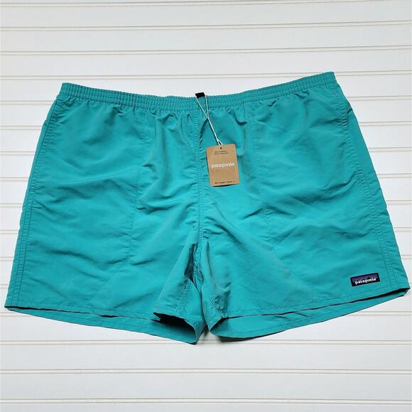 NWT Patagonia Men's Baggies Shorts 5" Lined-Subtidal Blue - Picture 1 of 9